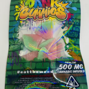 Dank Gummies Watermelon 500MG Thc